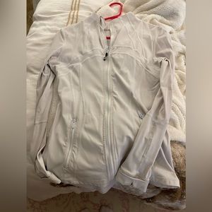 White lululemon define jacket